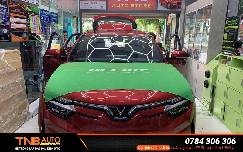 Kinh nghiệm chọn gói dán phim cách nhiệt Vinfast VF8 17 Kinh nghiệm chọn gói dán phim cách nhiệt Vinfast VF8