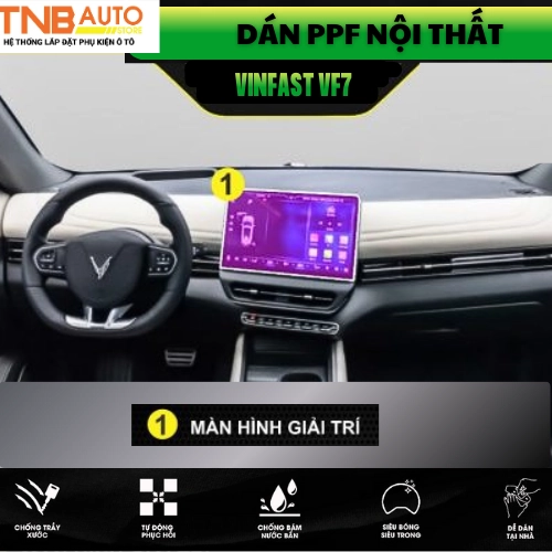 Dán ppf nội thất Vinfast VF7 bảo vệ toàn diện Giá tốt5