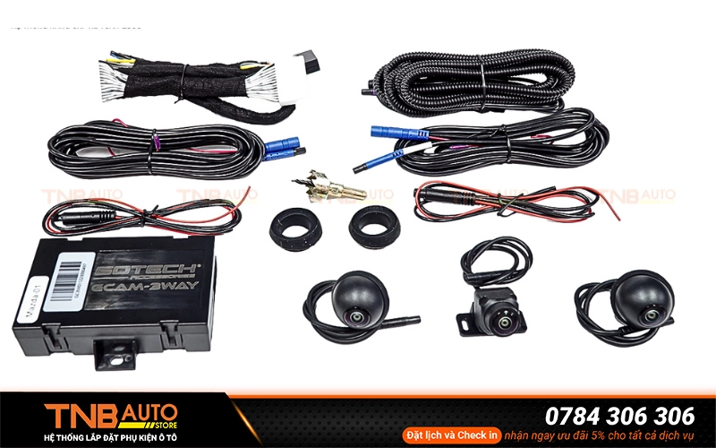 Cấu tạo và nguyên lý hoạt động của camera 3 mắt ô tô 