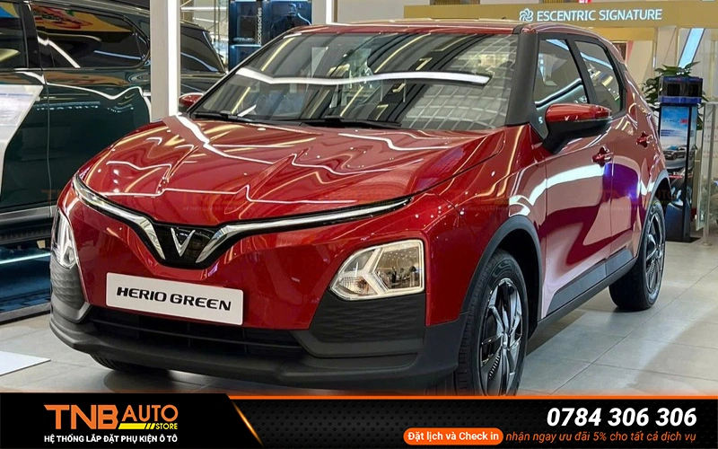 Lắp đèn bi gầm VinFast Herio Green sáng mạnh, an toàn hơn 6 VinFast Herio Green không được trang bị đèn bi gầm nguyên bản