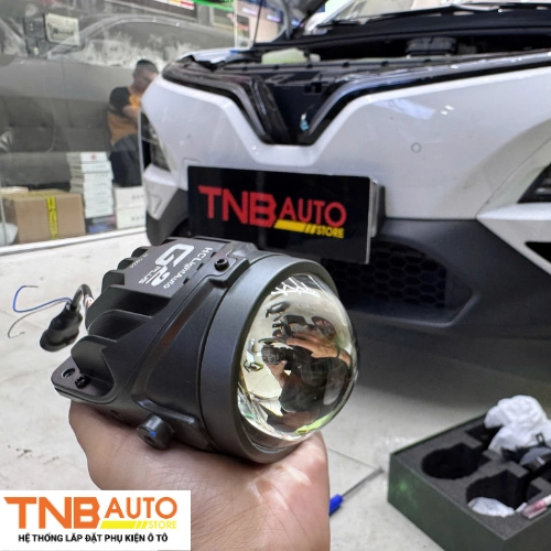 Lắp đèn bi gầm VinFast Herio Green 5