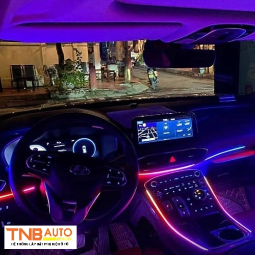 Led viền nội thất ô tô 64 + triệu màu sắc độc đáo 10