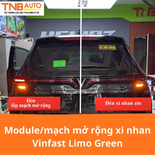 Module mạch mở rộng xi nhan Vinfast Limo Green an toàn hơn 19