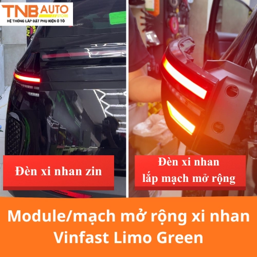 Module mạch mở rộng xi nhan Vinfast Limo Green an toàn hơn 7