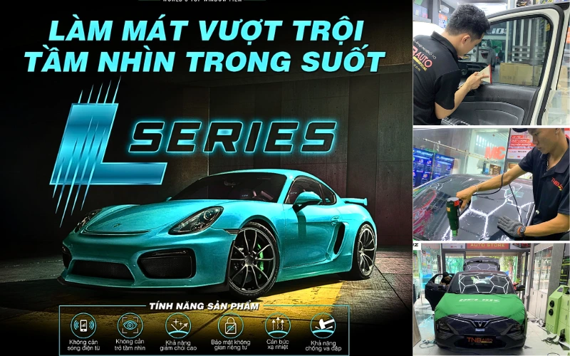 Dòng Series L với tính năng làm mát vượt trội tầm nhìn trong suốt như pha lê