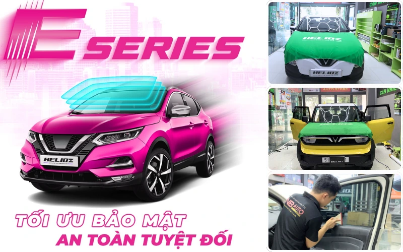 Phim cách nhiệt Series E là dòng sản phẩm đặc tính bảo mật tối đa