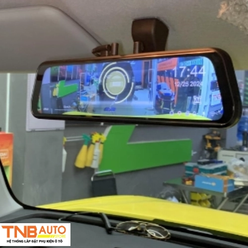 Camera gương VinFast Minio Green ghi hình trước sau 2in1 8