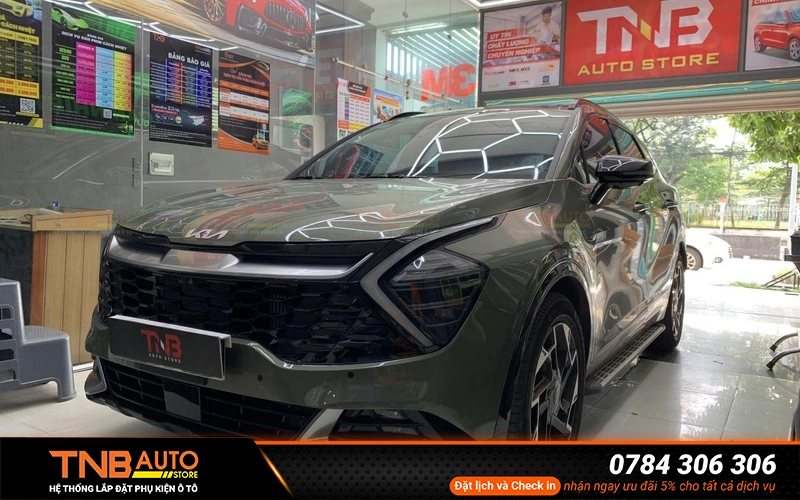 Những vị trí nên dán PPF nội thất KIA Sportage
