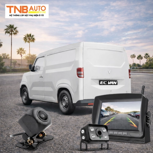 Lắp camera lùi Vinfast EC Van 1