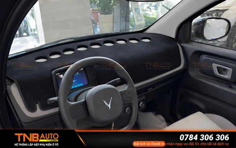 Công dụng của thảm taplo VinFast Minio Green