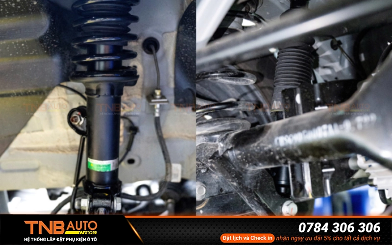 Lời khuyên dành cho chủ xe ô tô điện muốn nâng cấp phuộc 