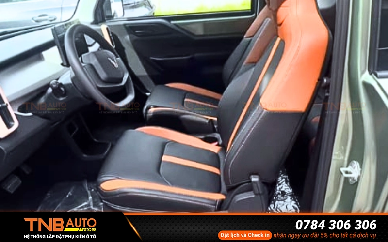 Bọc ghế da Vinfast EC Van đa dạng mẫu, giá cực tốt 14 Ghế da mang đến diện mạo hoàn toàn mới cho khoang cabin của EC Van