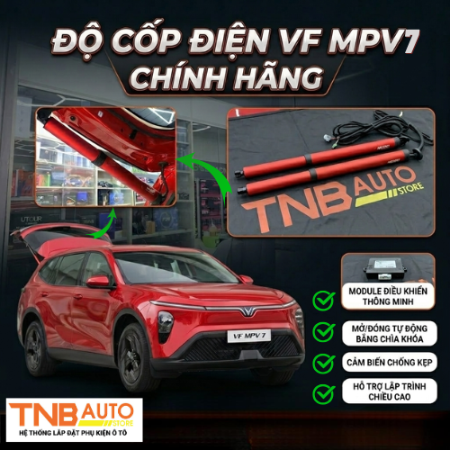 Độ cốp điện VF MPV7 chính hãng lắp zin, cắm jack 100% 12