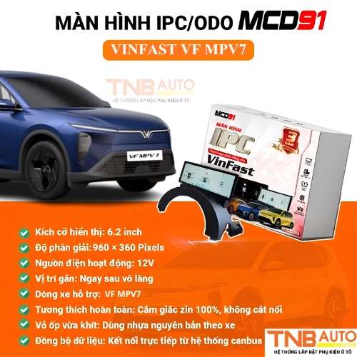 Màn hình ODO VF MPV7 1