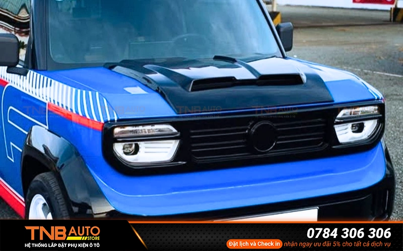 Quy trình lắp nắp capo VF3 chuẩn kỹ thuật tại TNB Auto