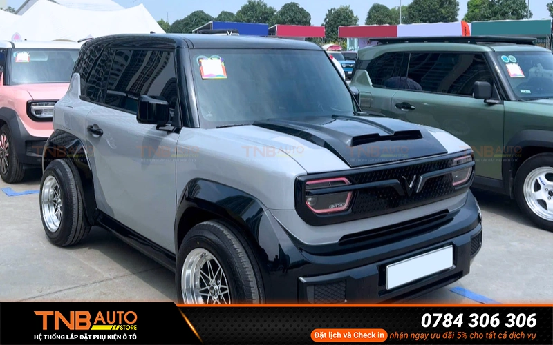 Hệ thống TNB Auto - Địa chỉ lắp nắp capo VF3 uy tín tại khu vực TP.HCM