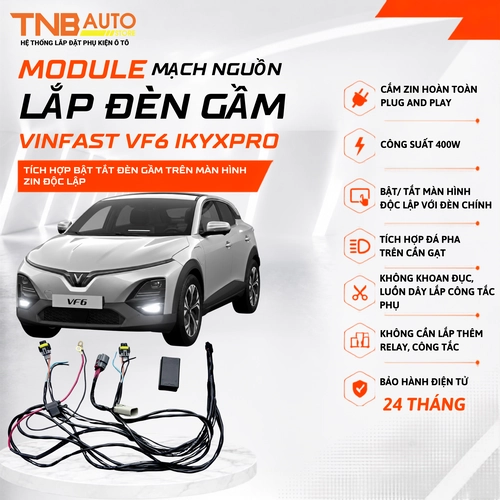 Module nguồn lắp đèn gầm Vinfast VF6 IKYXPRO 1