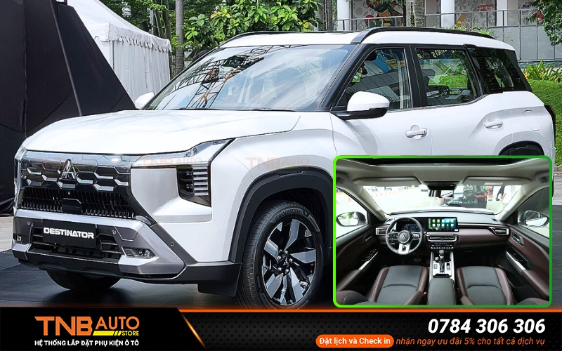 So sánh Mitsubishi Destinator và Limo Green chi tiết 1 Mitsubishi Destinator là mẫu MPV hoàn toàn mới, định vị trong phân khúc xe gia đình phổ thông