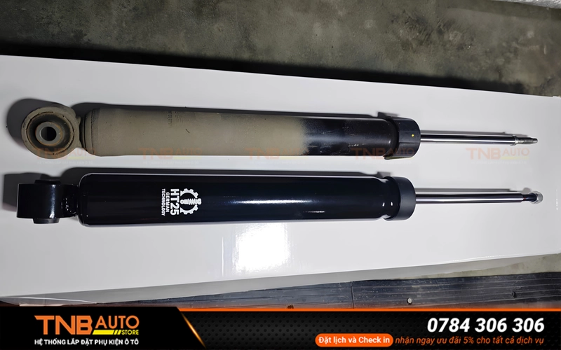 Phuộc basic HT25 VF MPV7 lái cực êm, cực tiết kiệm 6 Phuộc Basic HT25 VF MPV7 thiết lập sẵn mức giảm chấn phù hợp với hầu với điều kiện di chuyển