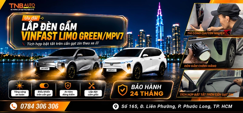 Banner khuyen mai lap den gam Limo MPV7 2
