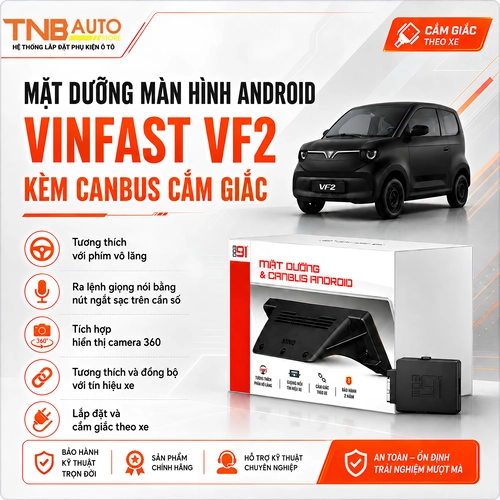Mặt dưỡng màn hình Android Vinfast VF2 kèm CANBUS 1