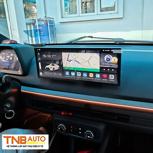 Mặt dưỡng màn hình Android Vinfast VF2 kèm CANBUS cắm giắc 3 Mặt dưỡng màn hình Android Vinfast VF2 kèm CANBUS 9