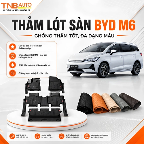 Thảm lót sàn BYD M6 5
