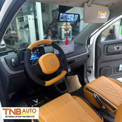 Bọc vô lăng VF2 đẹp, êm tay, chống trơn trượt 3 Bọc vô lăng VF2 5