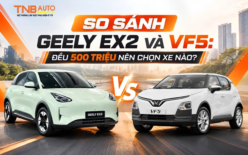 So sánh Geely EX2 và VF5 1