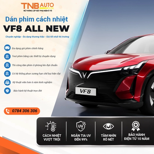 Dán phim cách nhiệt VF8 All New 1