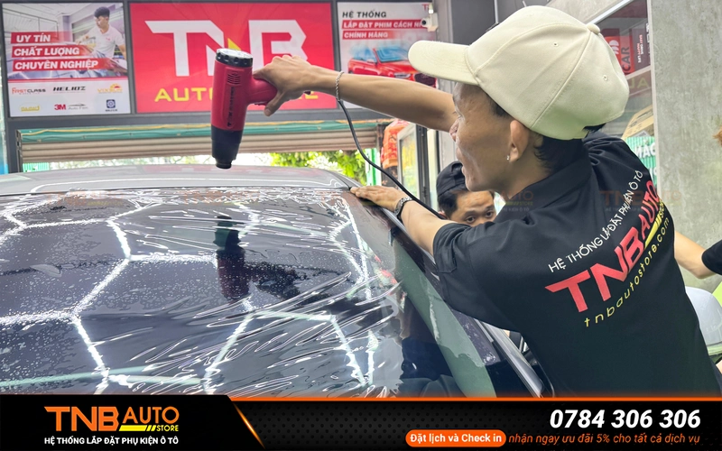 Tất cả các mã phim cách nhiệt dán cho xe VF8 All New mà TNB Auto sử dụng đều có khả năng cản 99% tia UV truyền qua