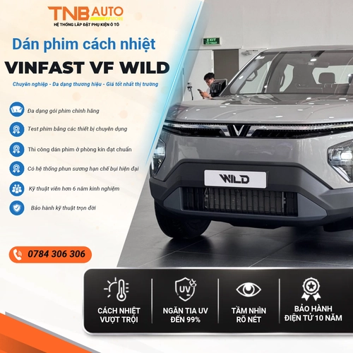 Dán phim cách nhiệt Vinfast VF Wild 1