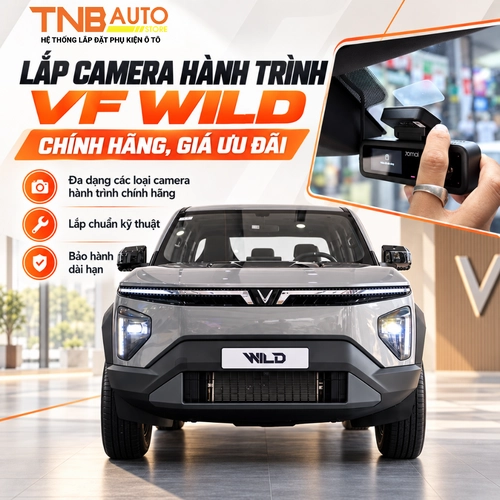 Lắp camera hành trình VF Wild 1