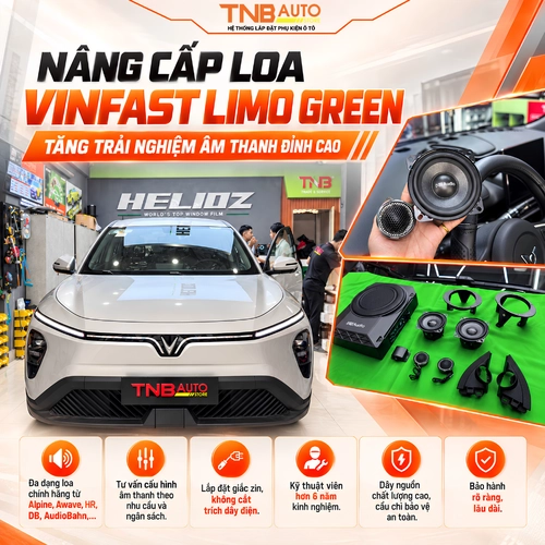 Nâng cấp loa VinFast Limo Green 1