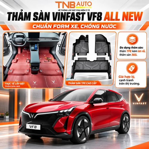 Thảm sàn Vinfast VF8 Alll New 1