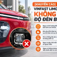 [Khuyến cáo] Vinfast Limo Green không nên độ đèn bi LED